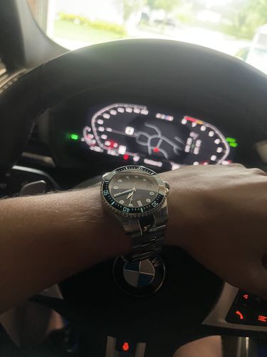 Customer photo review of Oceaneva™ Men's Deep Marine Explorer II 1250M Pro Diver Watch Gun Metal Gray Dial