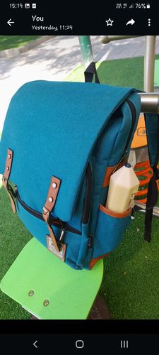Customer photo review of Siena תיק גב
