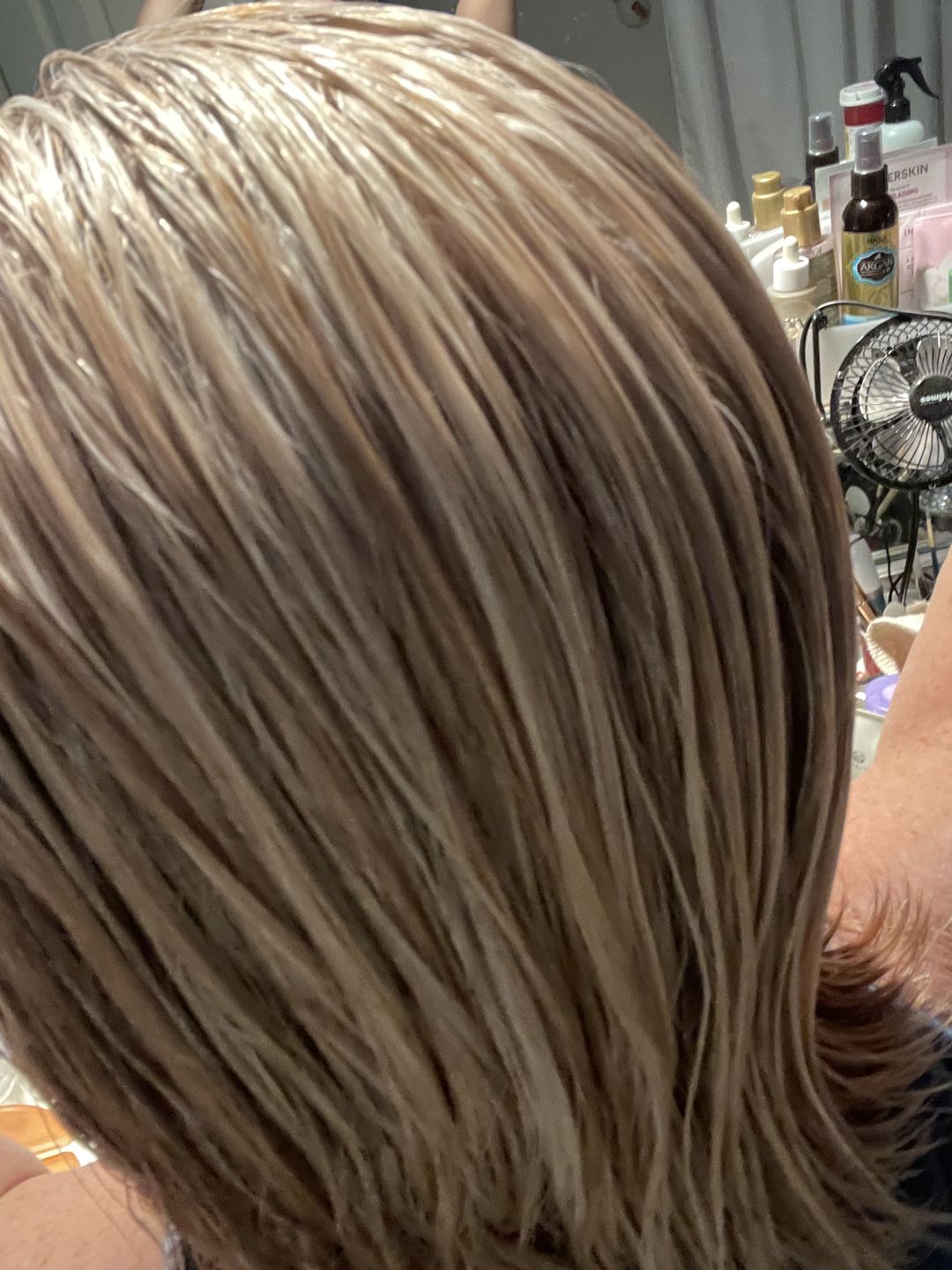 Customer photo review of Conditioner Hair Bar Terrace Garden™ Floral Scented *Normal to Dry Hair Types*