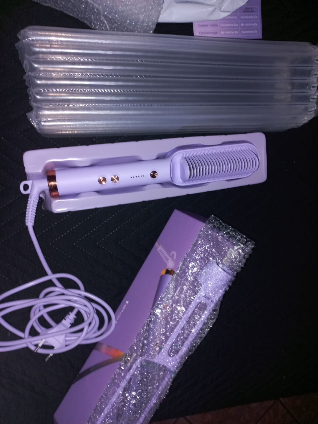 Customer photo review of SLEEK PLUS | Escova Alisadora + Clip Finalizador