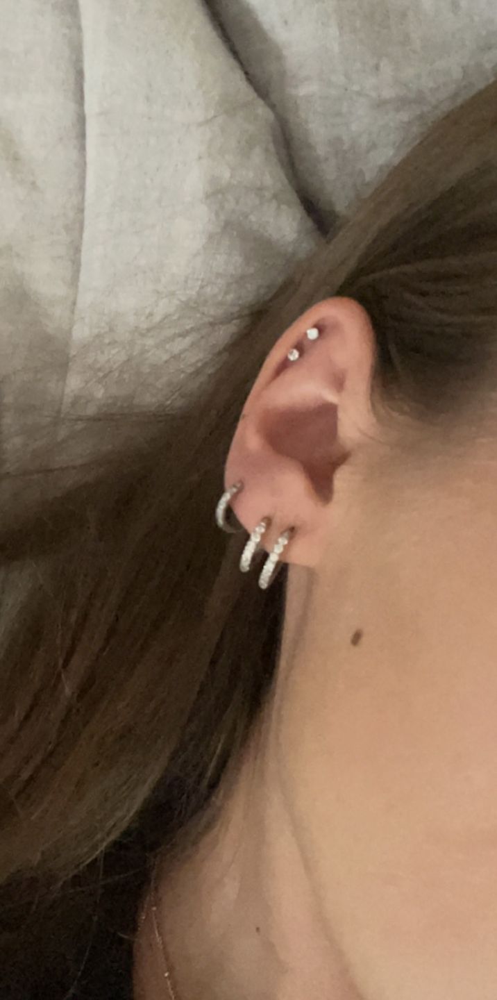 Customer photo review of Klara Set Ohrringe | 18K vergoldet