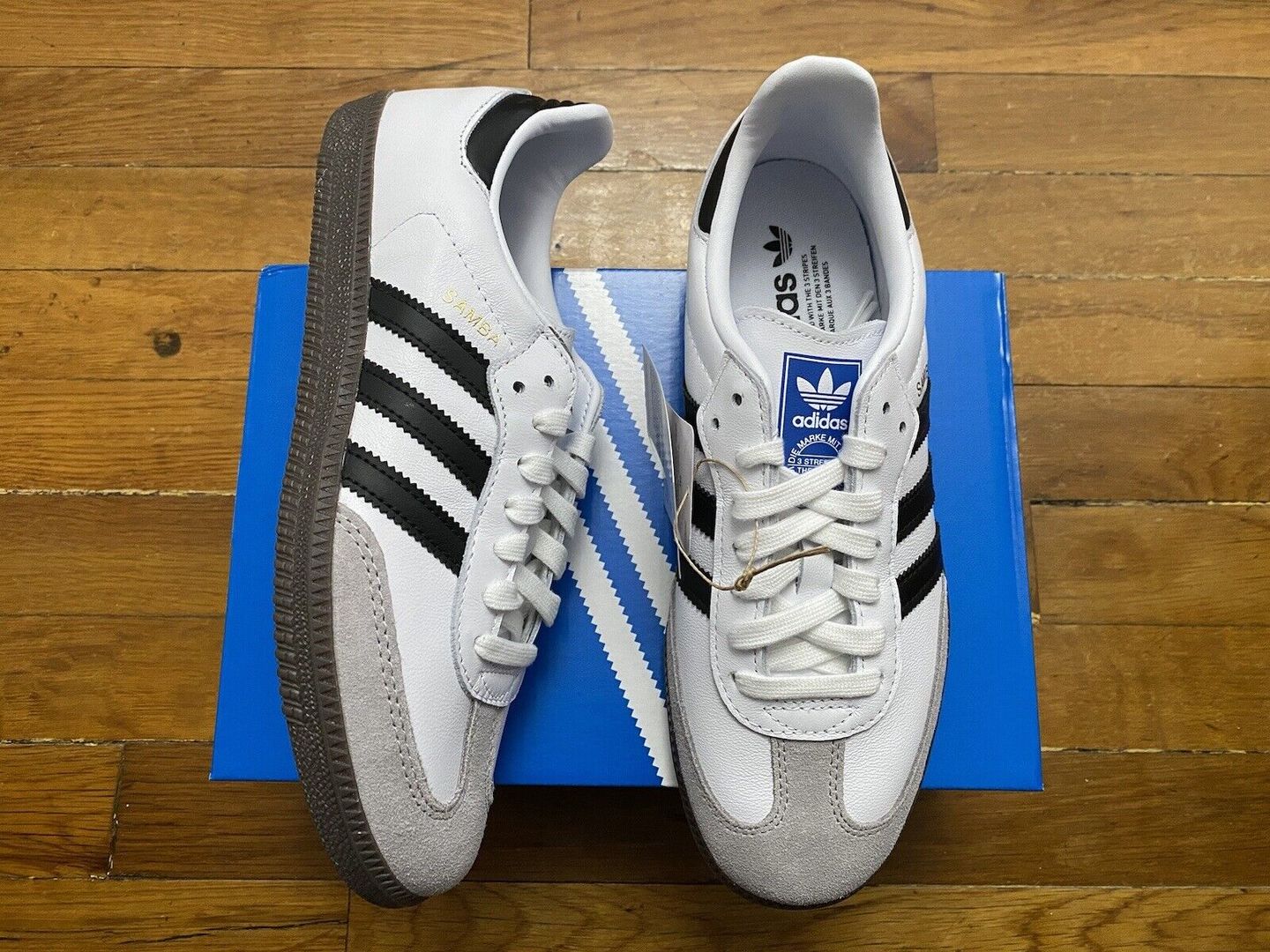 Customer photo review of Samba OG Cloud White