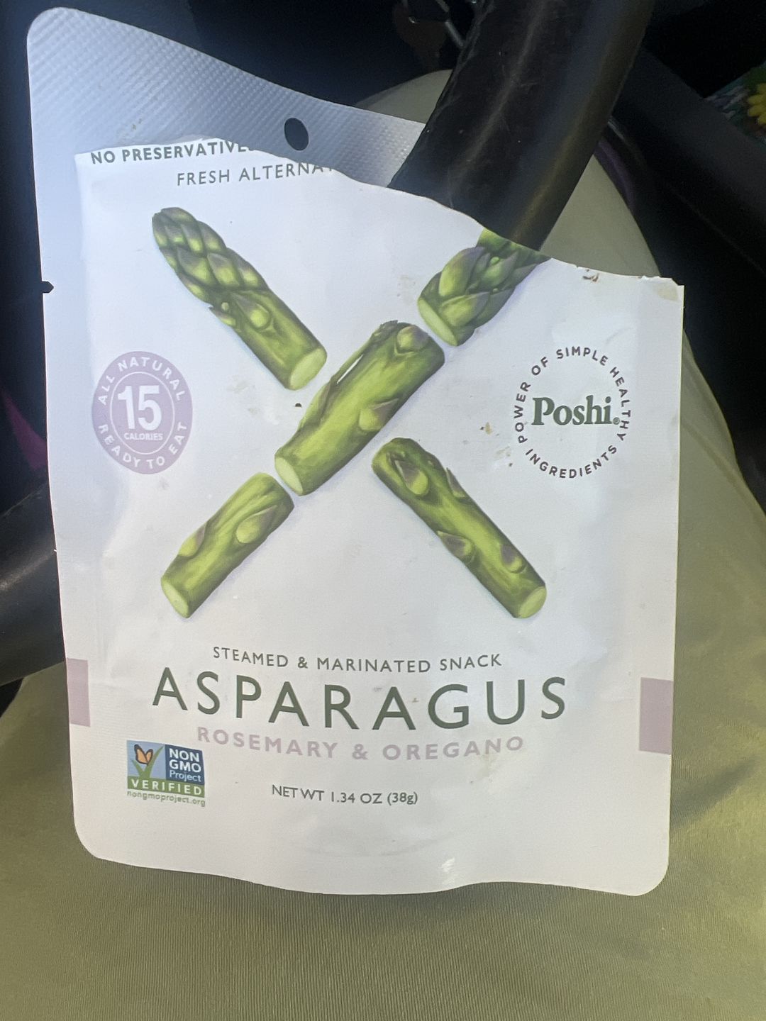 Customer photo review of Poshi Sampler Snack Variety Pack - 12 Pack (1.34 OZ - 1.76 OZ/ Pack)
