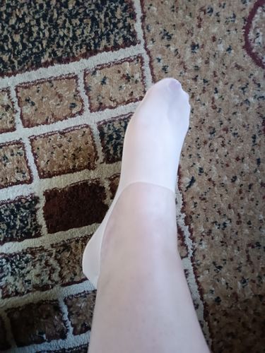 Customer photo review of Happy™ InvisibleSocks - No Show Tynde Sokker