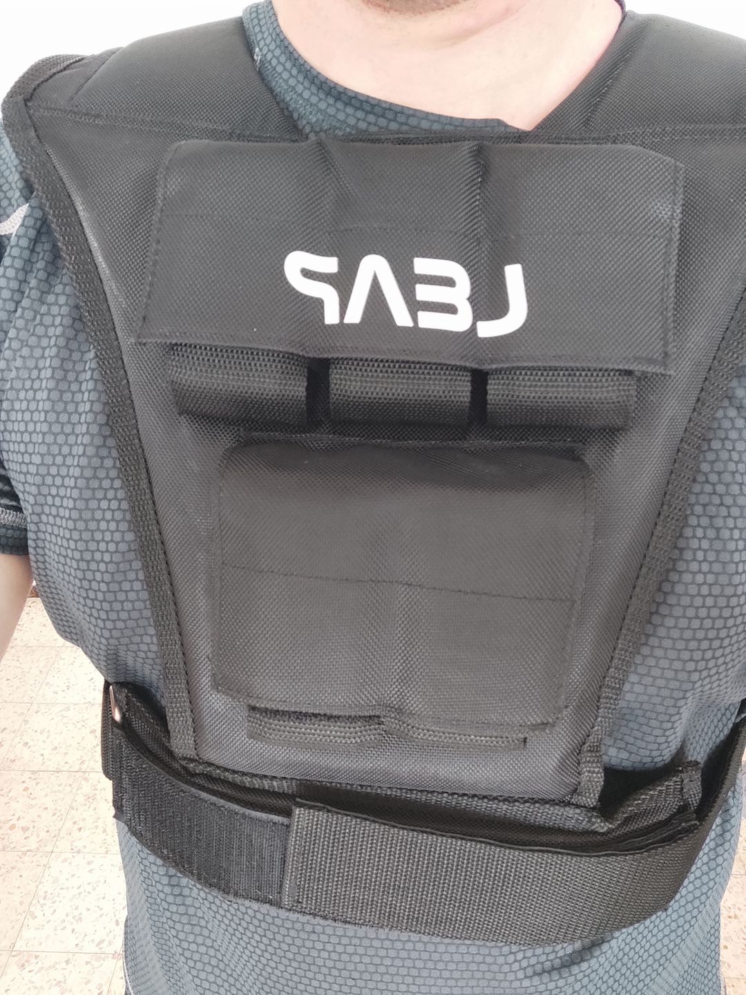 Customer photo review of ווסט משקולות 10 ק"ג LEAP