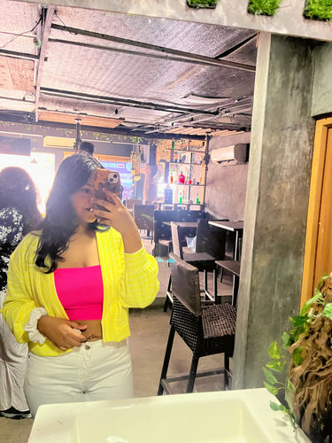Customer photo review of Lemon Zest Cardigan