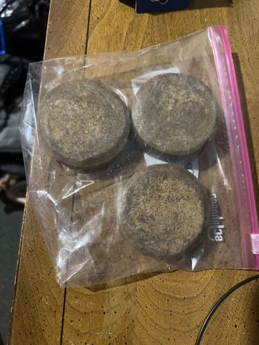 Customer photo review of Maximum Strength Hair Growth Shampoo Bar