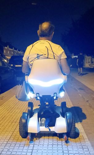 Customer photo review of Silla de Ruedas Eléctrica Mobility folding