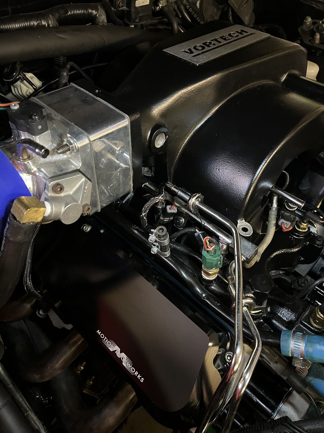 Customer photo review of Motion Raceworks Billet SBF Valve Covers (Black Anodized) 38-110BLK