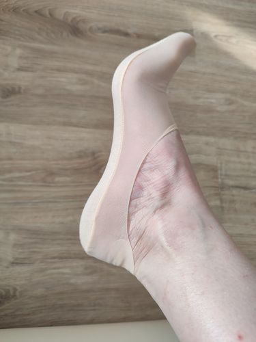 Customer photo review of Happy™ InvisibleSocks - No Show Tynde Sokker