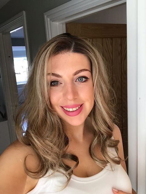 Customer photo review of Human Hair Topper For Thinning Crown Human Balayage Brown Hair #3/8/22