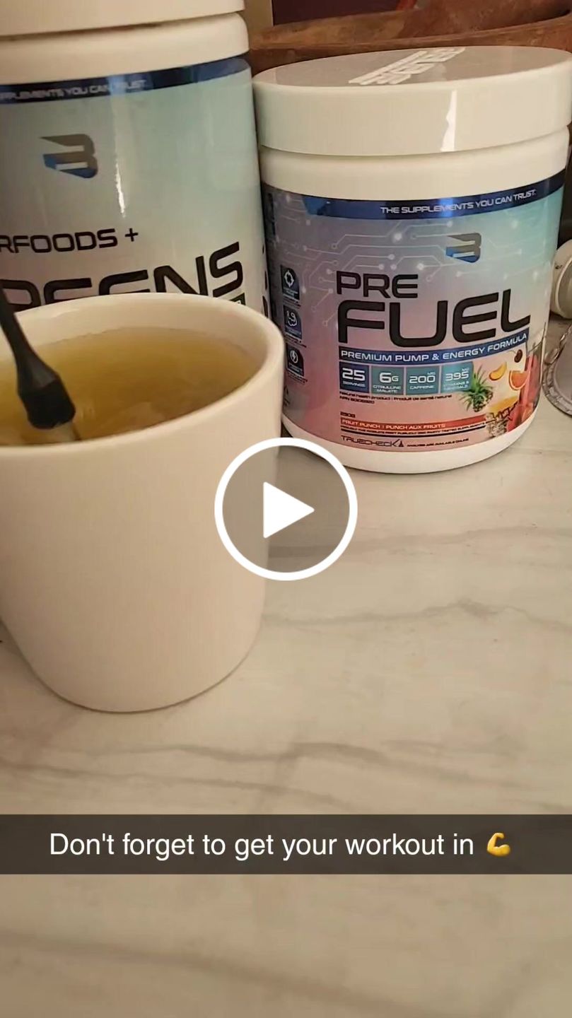 Customer video review of Pre Fuel