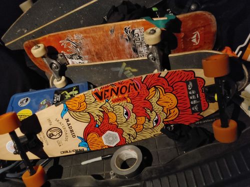 Customer photo review of Madrid Blunt Seer 36" Pintail Longboard