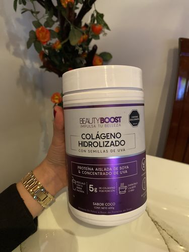 Customer photo review of COLÁGENO HIDROLIZADO CON VITAMINA C, D3, BIOTINA Y SEMILLAS DE UVA