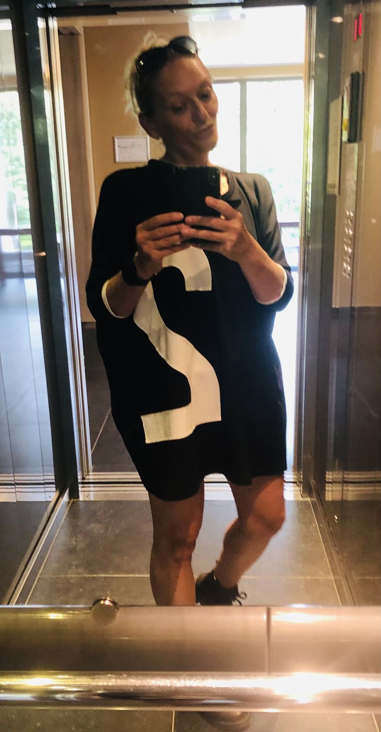 Customer photo review of Relaxed Tunic Dress