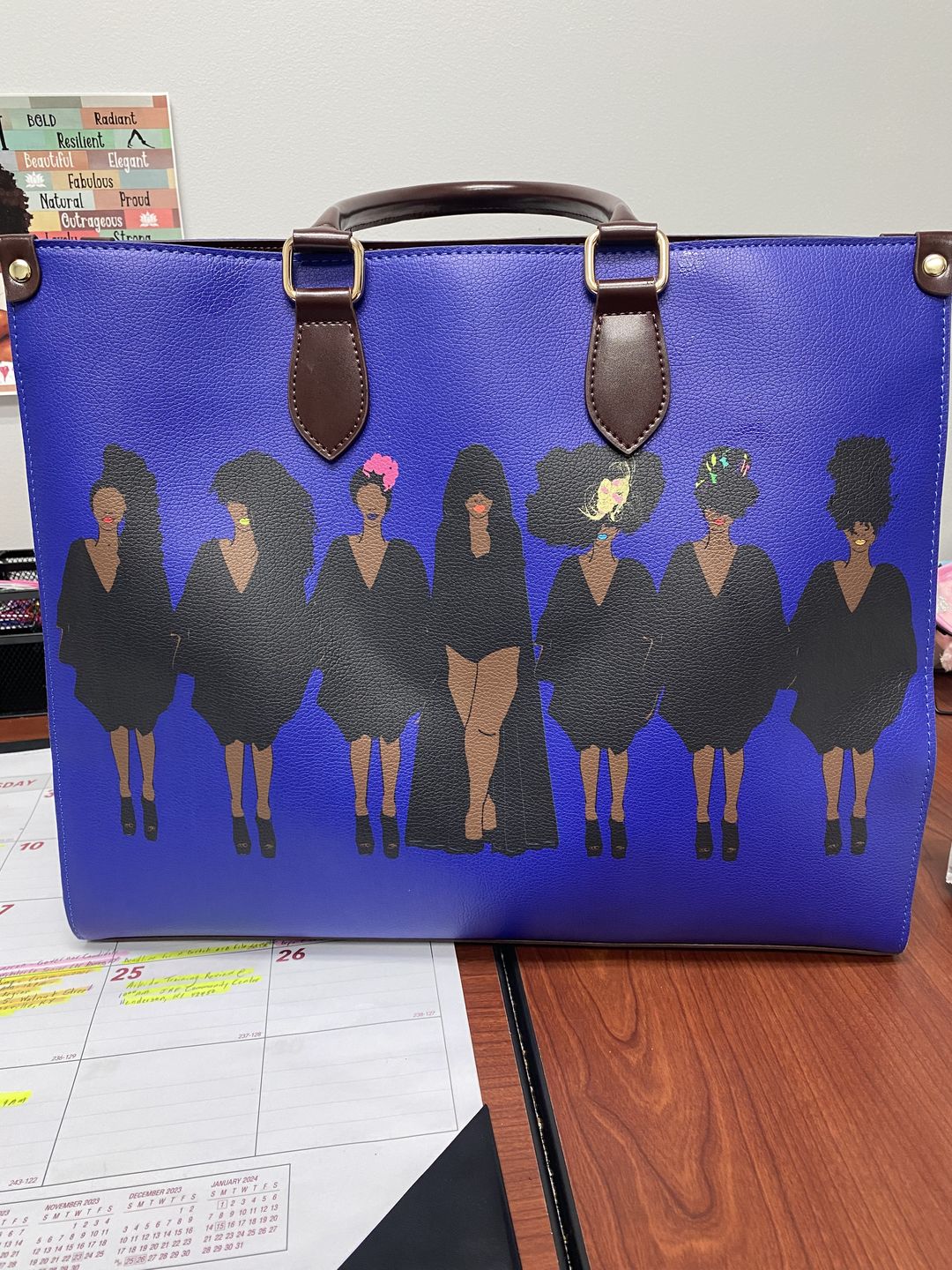 Customer photo review of Tribe Tote Bag