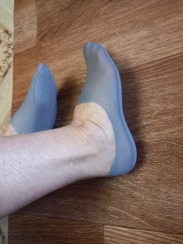 Customer photo review of Happy™ InvisibleSocks - No Show Tynde Sokker