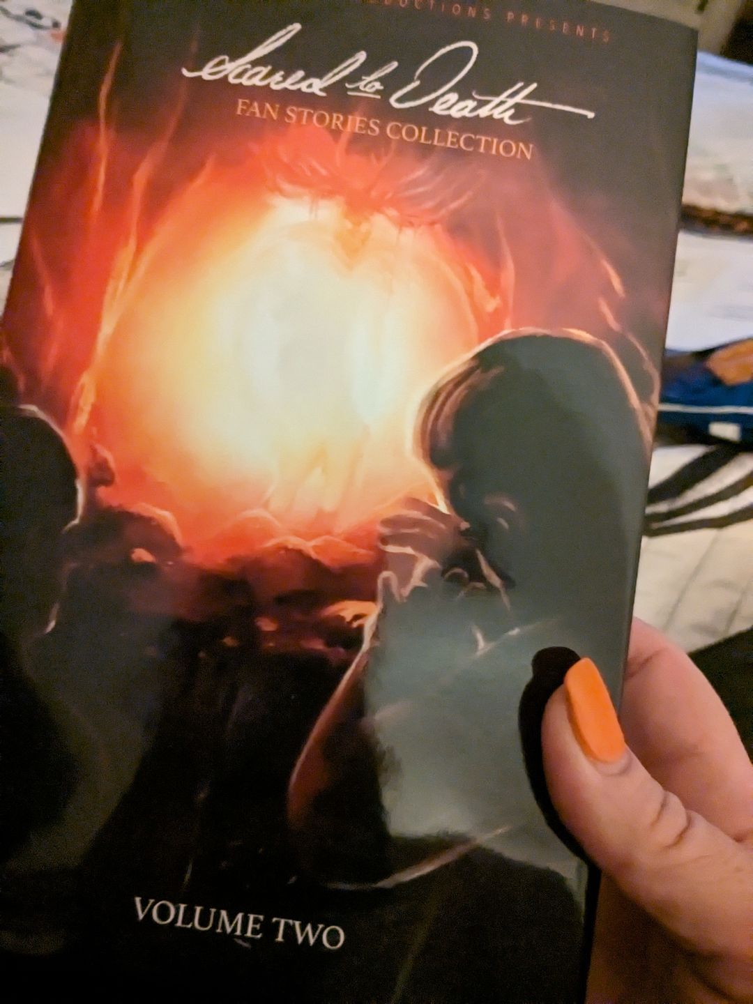 Customer photo review of Scared To Death Book Vol Two UNSIGNED