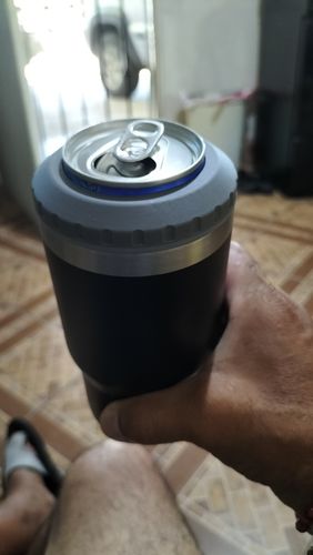 Customer photo review of Termo Porta botellas 2 en 1 de 414 ml - Origami Home