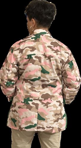 Customer photo review of Khaki Camouflage Jacket -AKA crest-green