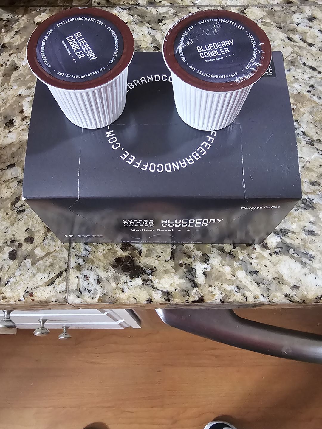 Customer photo review of Blueberry Cobbler Kcups