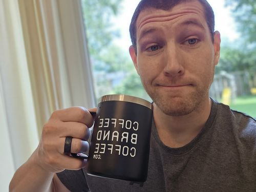 Customer photo review of Dark Roast Coffee