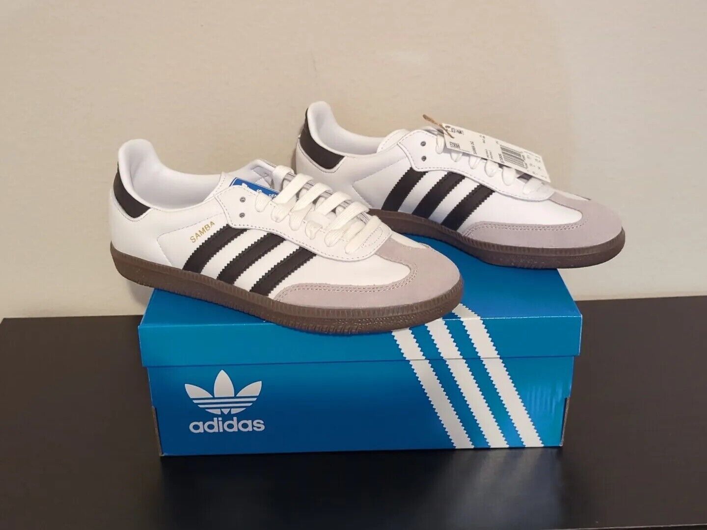 Customer photo review of Samba OG Cloud White