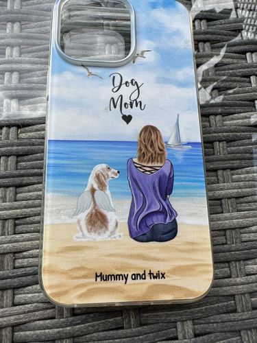 Customer photo review of Together with my pet - Personalised phone case