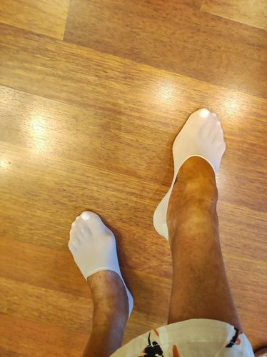Customer photo review of Happy™ InvisibleSocks - No Show Tynde Sokker