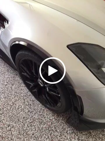 Customer video review of Chevrolet Corvette C7 Front Fender Flares Wheel Trim