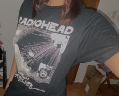 Customer photo review of Playera Radiohead