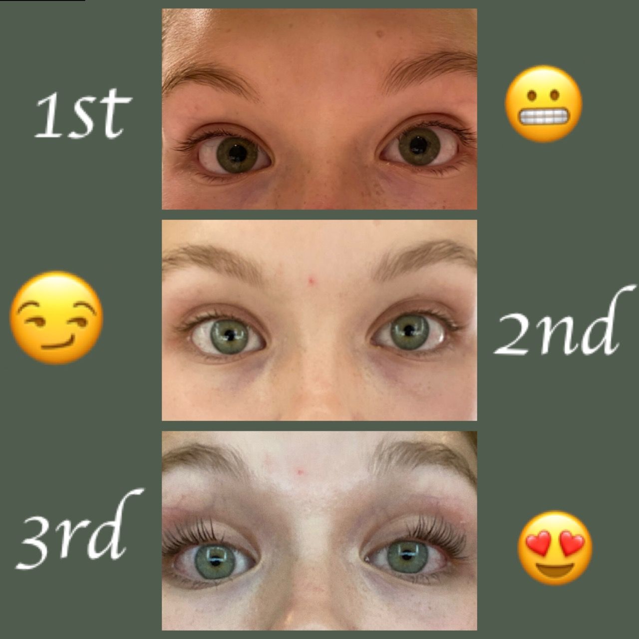Customer photo review of SINS 'N LASHES BUNDLE