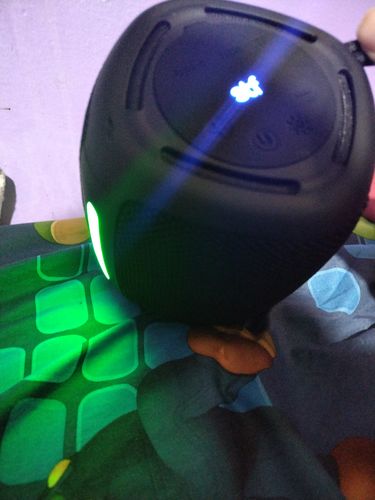 Customer photo review of Bocina Inalámbrica portátil | STF Lumo Dot | 2.5" pulgadas, luz LED