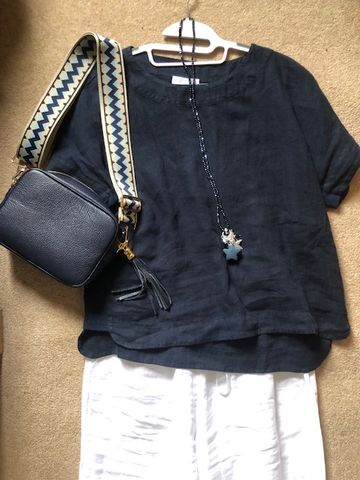 Customer photo review of Leather Lady Cross Body Bag