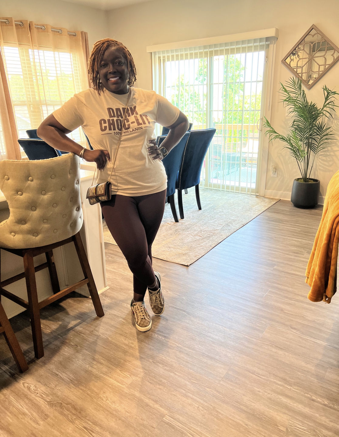 Customer photo review of 100% Melanin