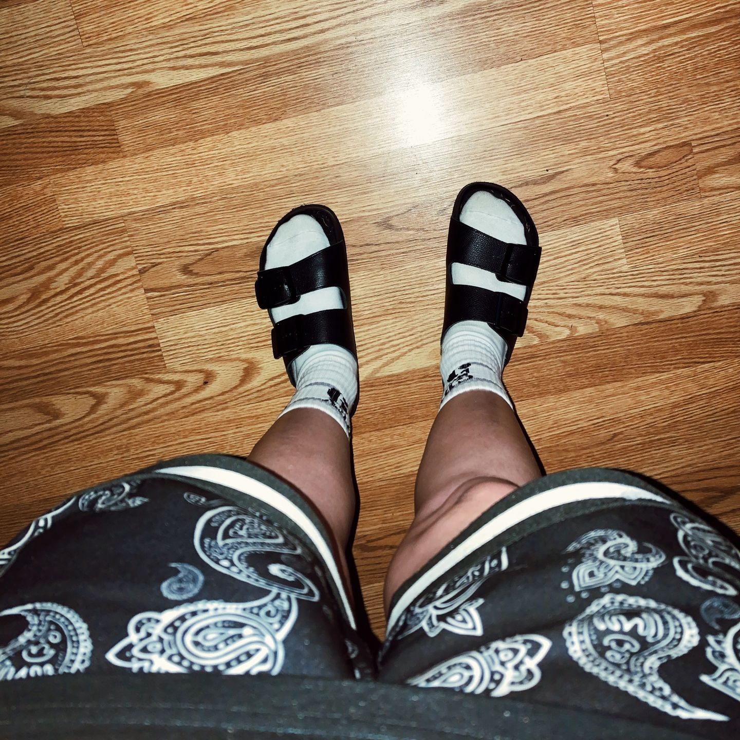 Customer photo review of Draco Sandals