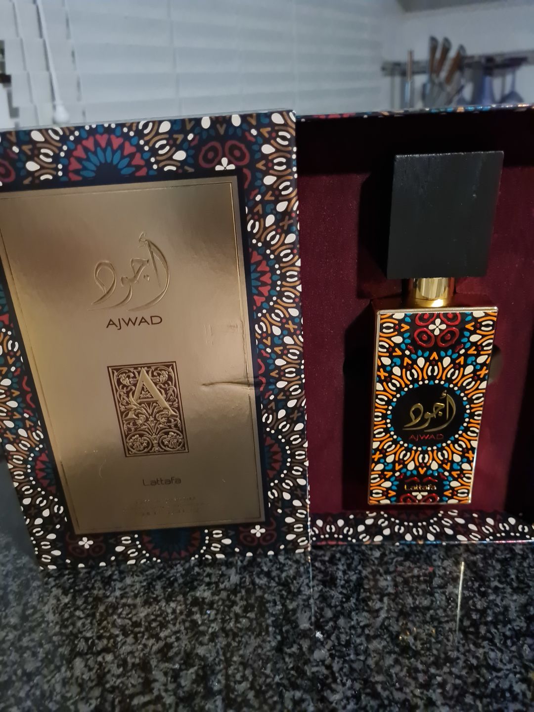 Customer photo review of Ajwad Lattafa Perfumes