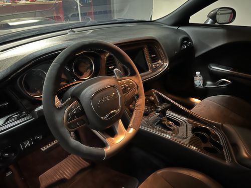 Customer photo review of SRT Hellcat style Challenger Charger Durango Driver Steering Wheel Airbag horn Cover