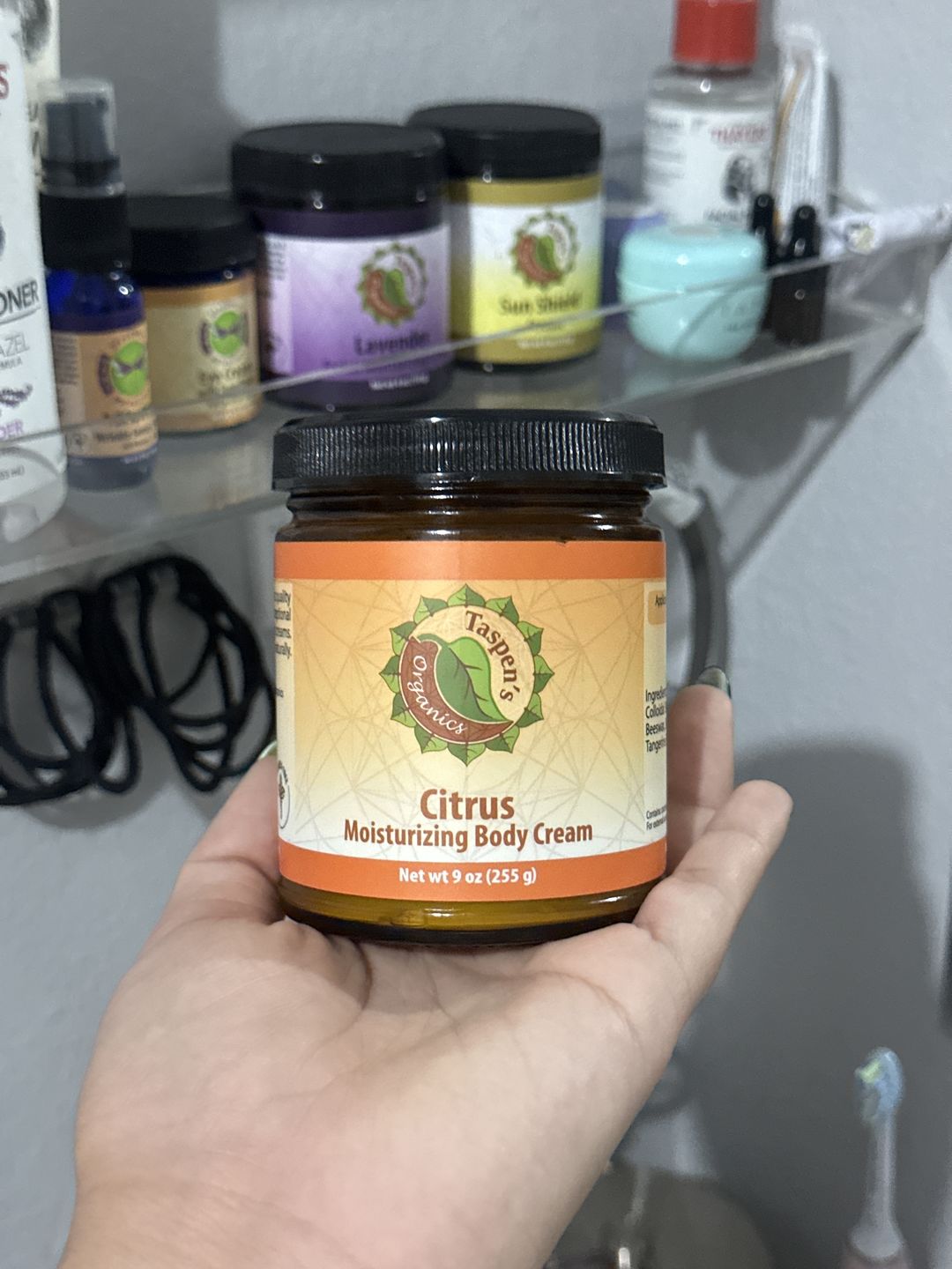Customer photo review of Moisturizing Body Creams