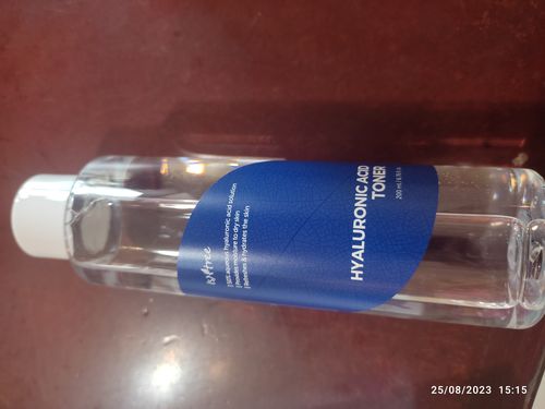 Customer photo review of Hyaluronic Acid Toner