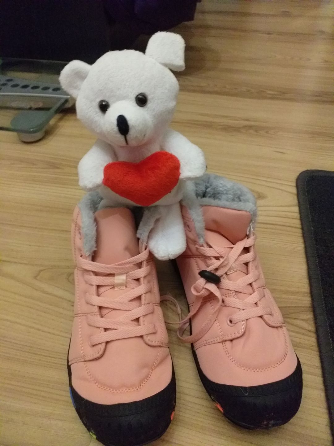 Customer photo review of Winter Pro Kids - wasserfeste Kinder-Barfußschuhe