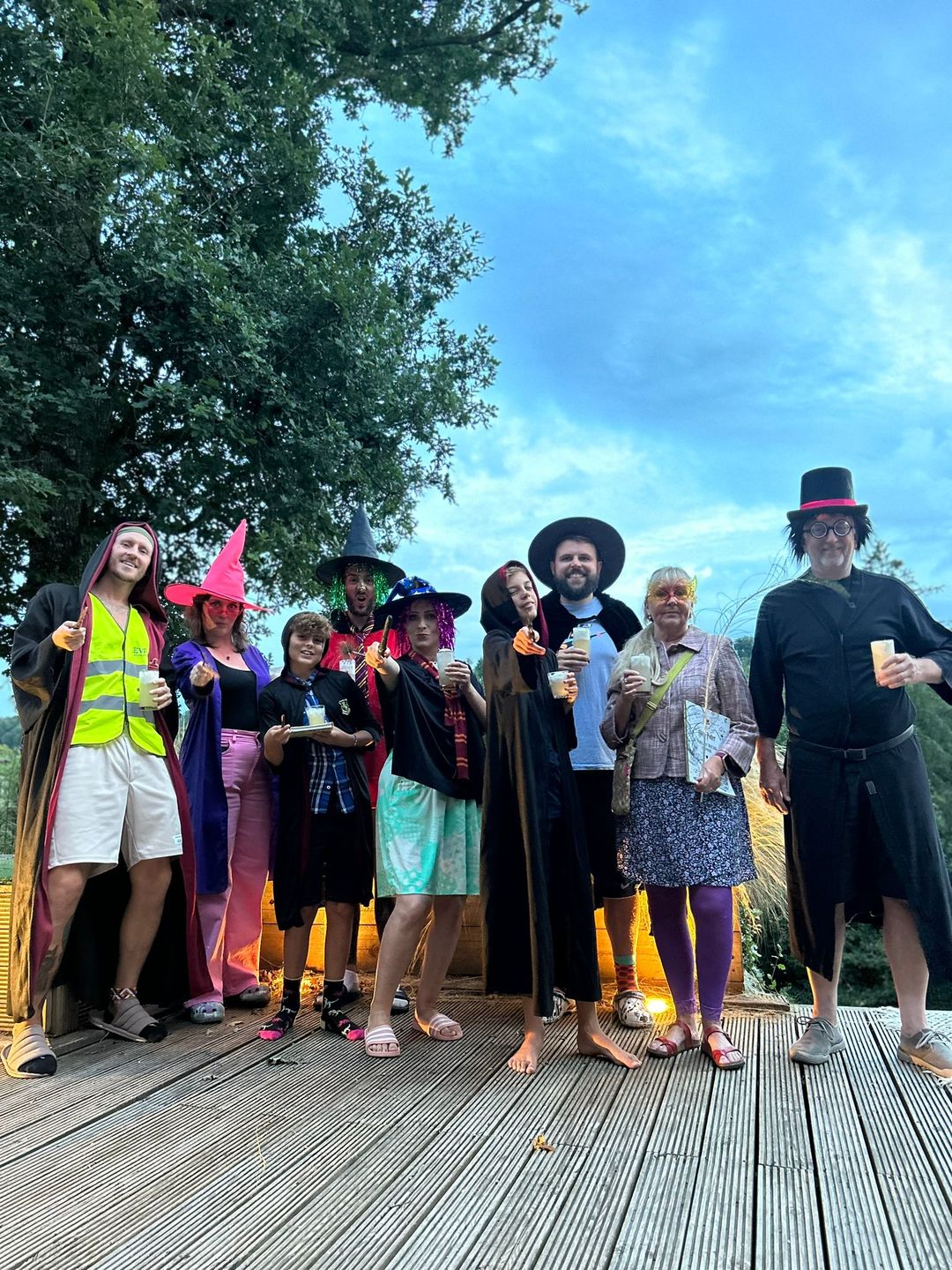 Customer photo review of Wizarding Murder Mystery Game Kit