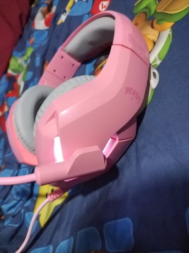 Customer photo review of Audífonos Gamer | STF Beast Muspell Tournament | Hi-Fi gaming para computadora Rosa