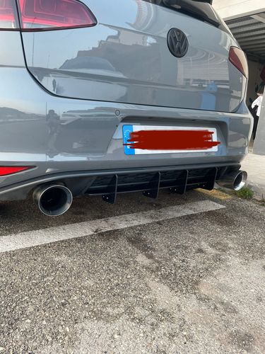 Customer photo review of Volkswagen Rear Diffuser Canards/Spats for Golf MK7, 7.5 GTI