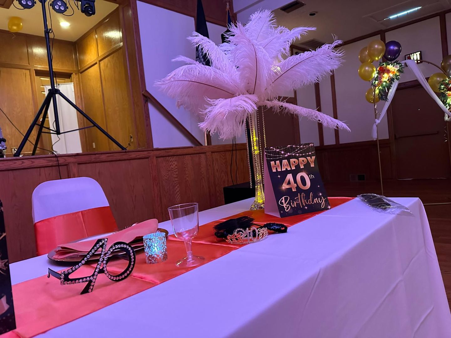 Customer photo review of Ostrich Feather Tail Plumes 15-18" (White)