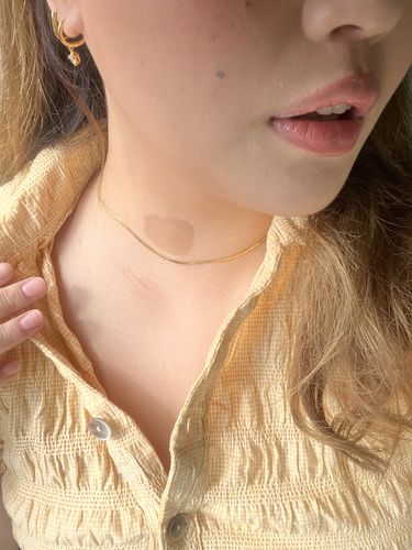 Customer photo review of Snake Chain Necklace