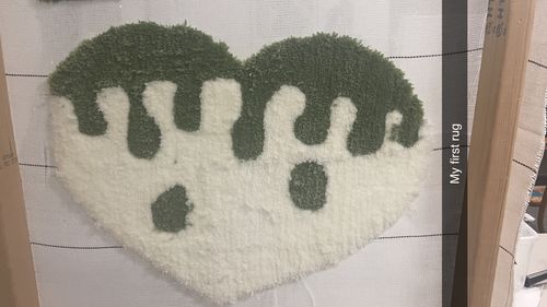 Customer photo review of Colorado Tufting Classes by Tuft-Love