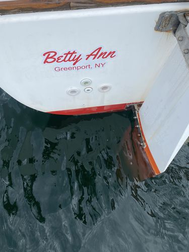 Customer photo review of Custom Digital Boat Artwork