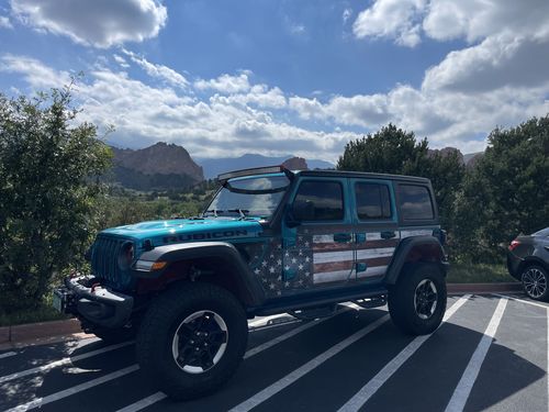 Customer photo review of MEK Removable Trail Armor: JLU