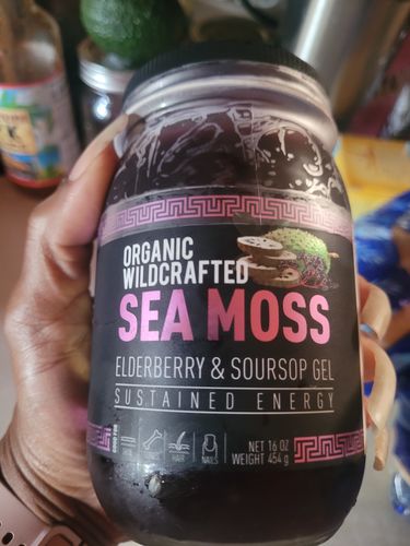 Customer photo review of Elderberry and Soursop Infused Sea Moss Gel